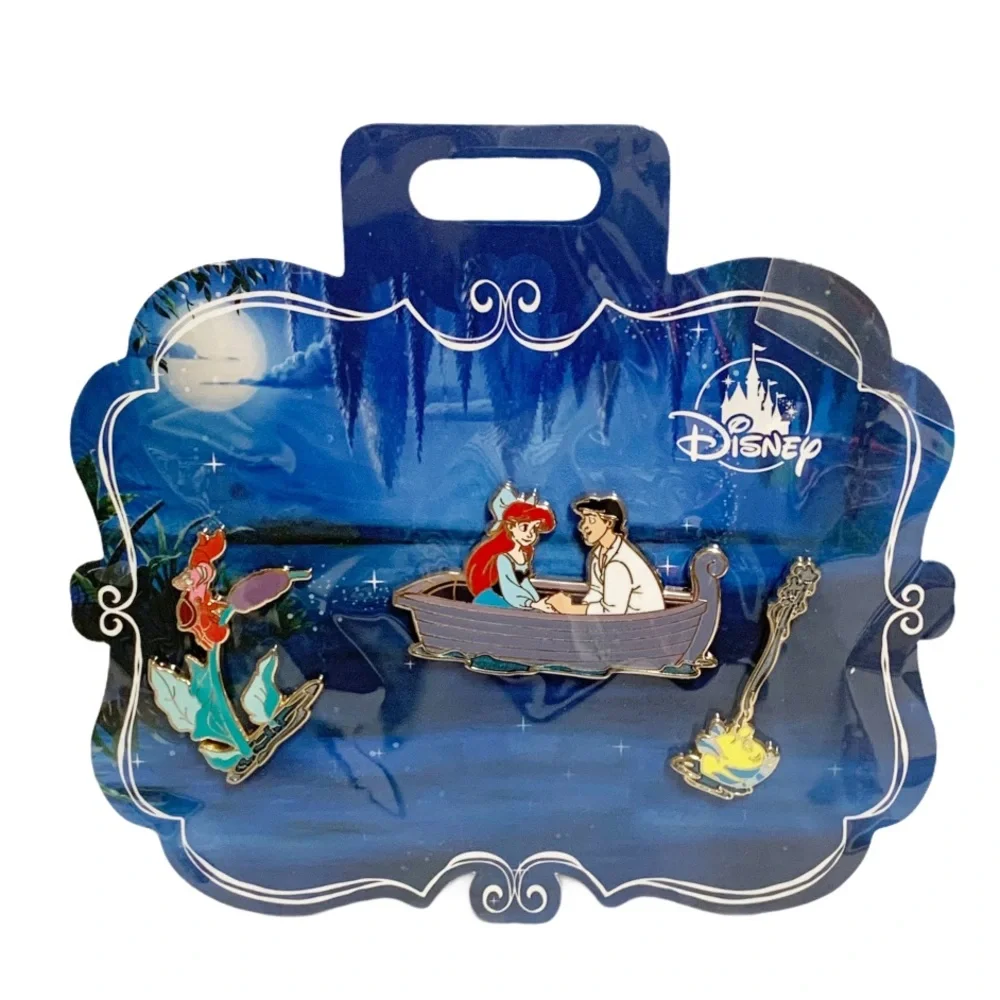 Disney Pins The Little Mermaid Pin Set Kiss the Girl - Picture 1 of 3